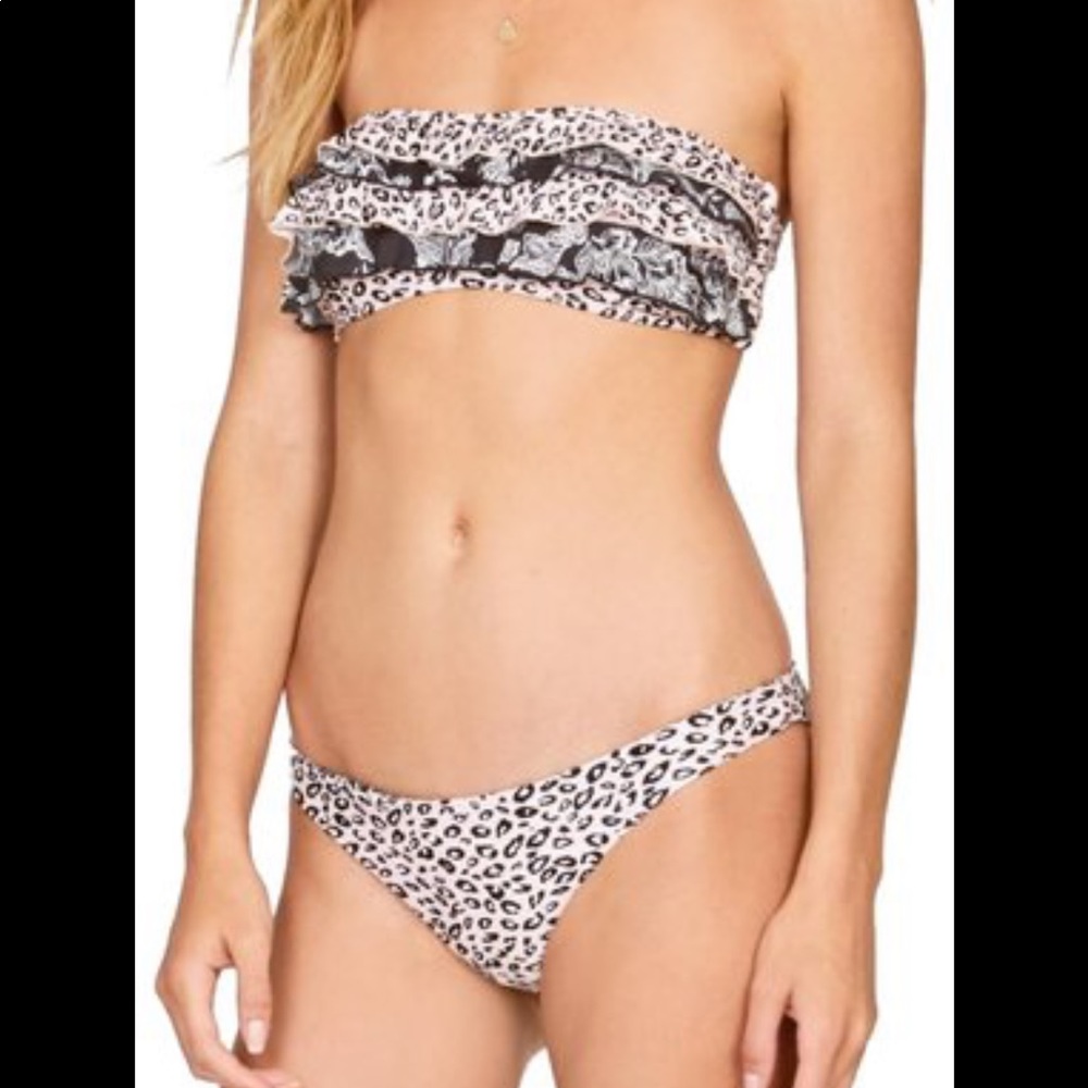 Amuse Society Leopard Print Bikini